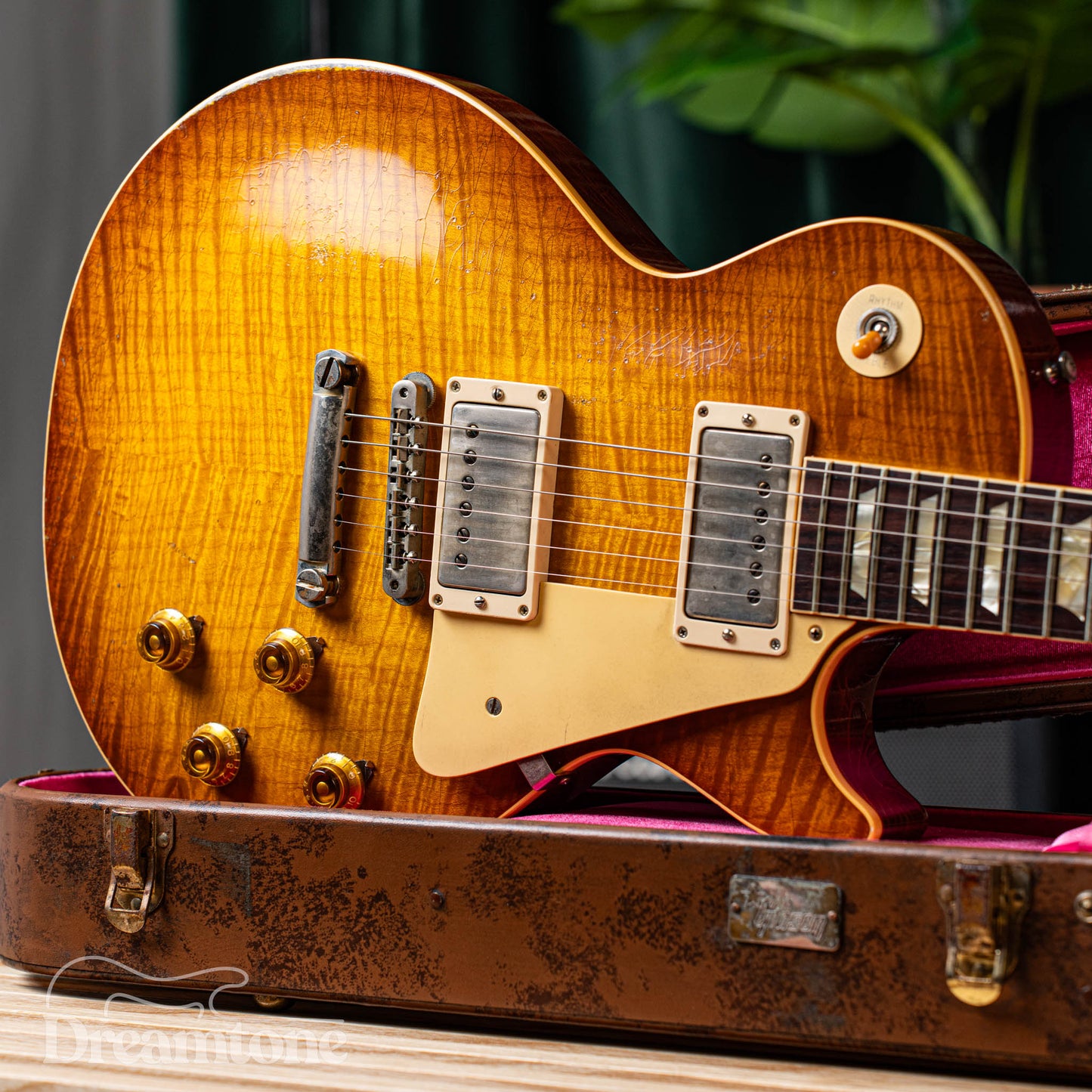 Gibson Murphy Lab 1959 Les Paul Standard Golden Poppy Burst Heavy Aged