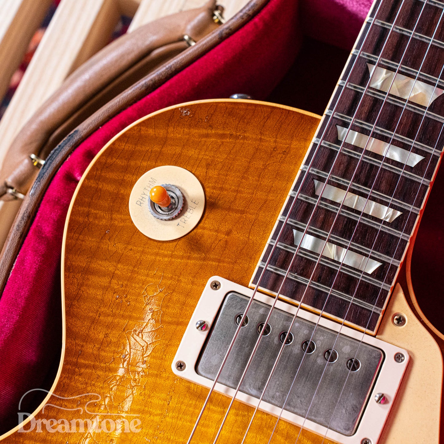 Gibson Murphy Lab 1959 Les Paul Standard Golden Poppy Burst Heavy Aged