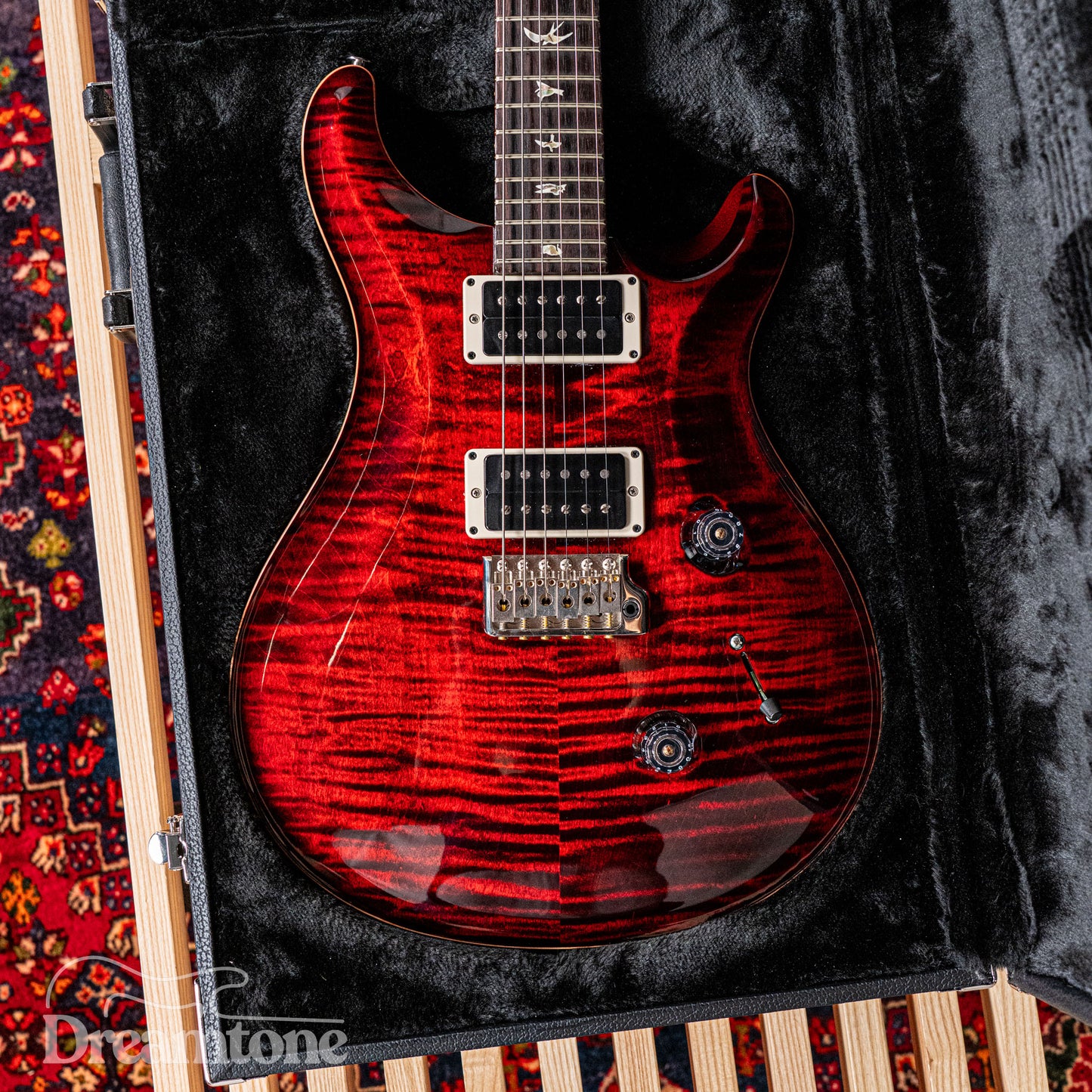 PRS Custom 24 Fire Red Burst 2023