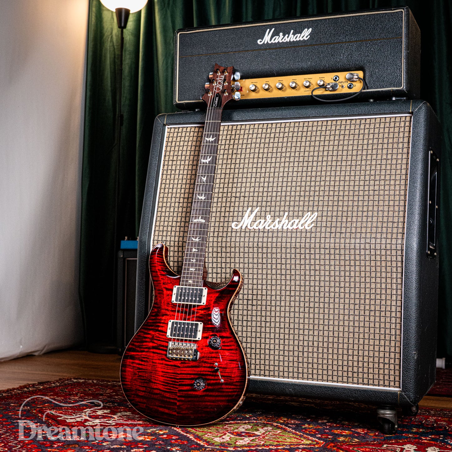 PRS Custom 24 Fire Red Burst 2023