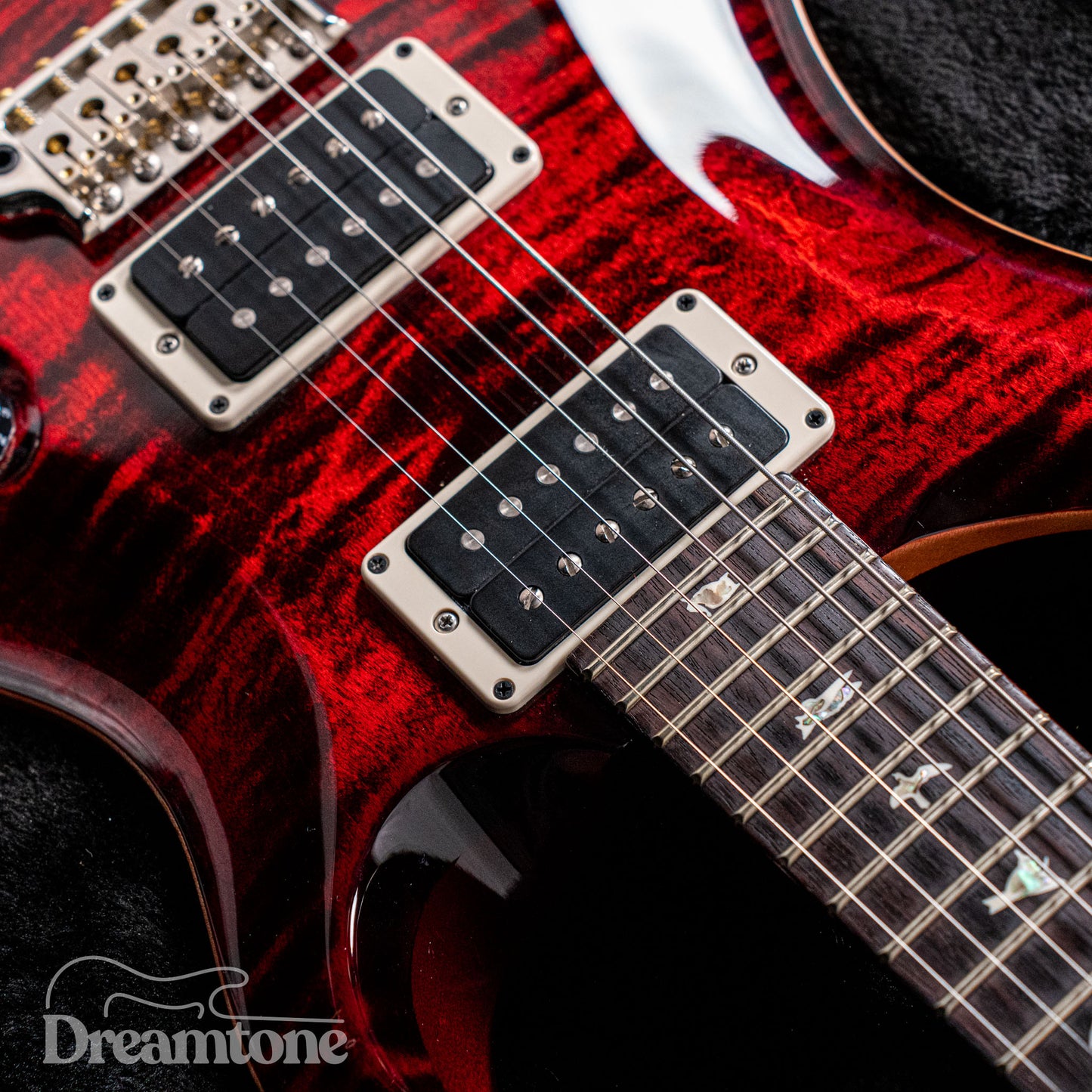 PRS Custom 24 Fire Red Burst 2023