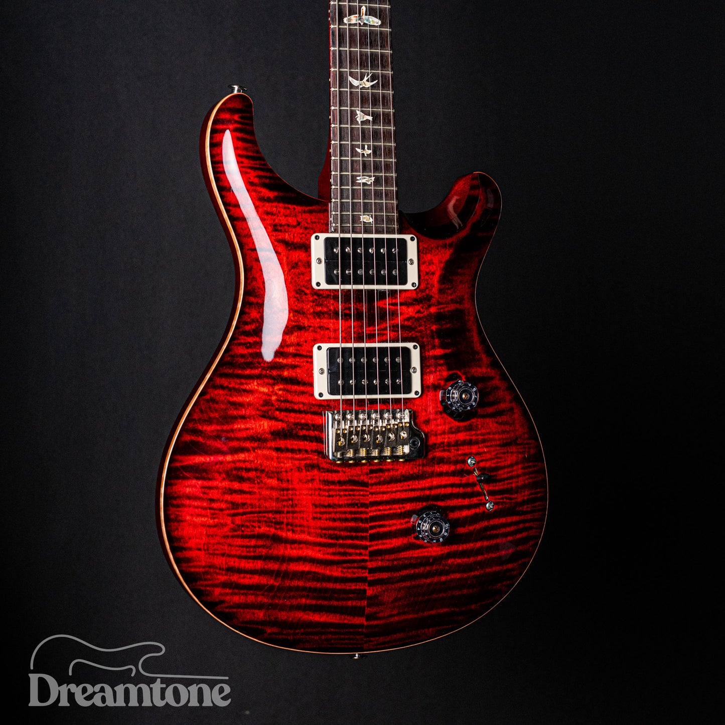PRS Custom 24 Fire Red Burst 2023