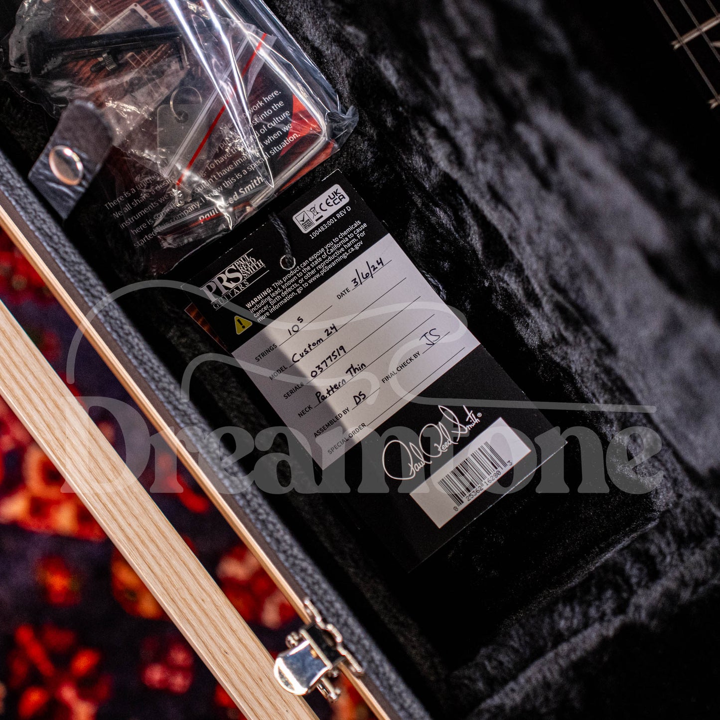 PRS Custom 24 Cobalt Smokeburst