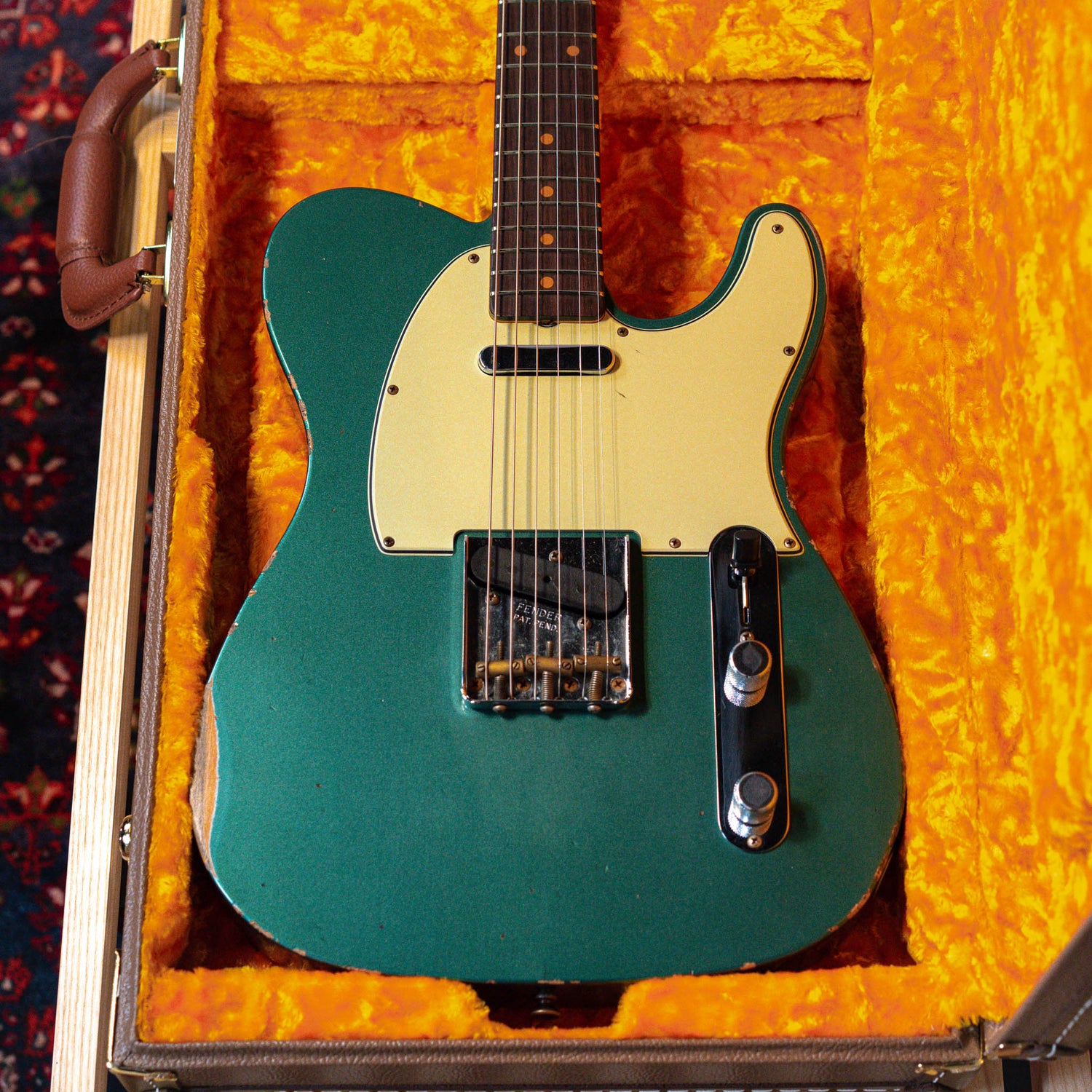 Fender Custom Shop LTD Telecaster Relic Sherwood Metallic Green 2022 Giveaway