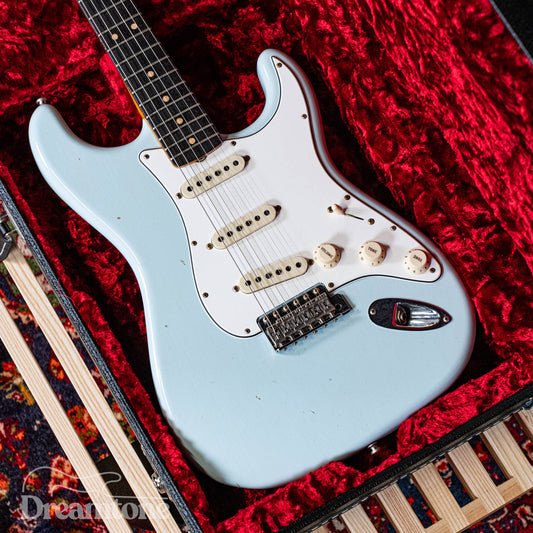 Fender Custom Shop 1964 Stratocaster Journeyman Relic Super Faded Aged Sonic Blue 2020