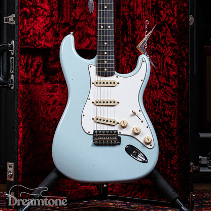 Fender Custom Shop 1964 Stratocaster Journeyman Relic Super Faded Aged Sonic Blue 2020