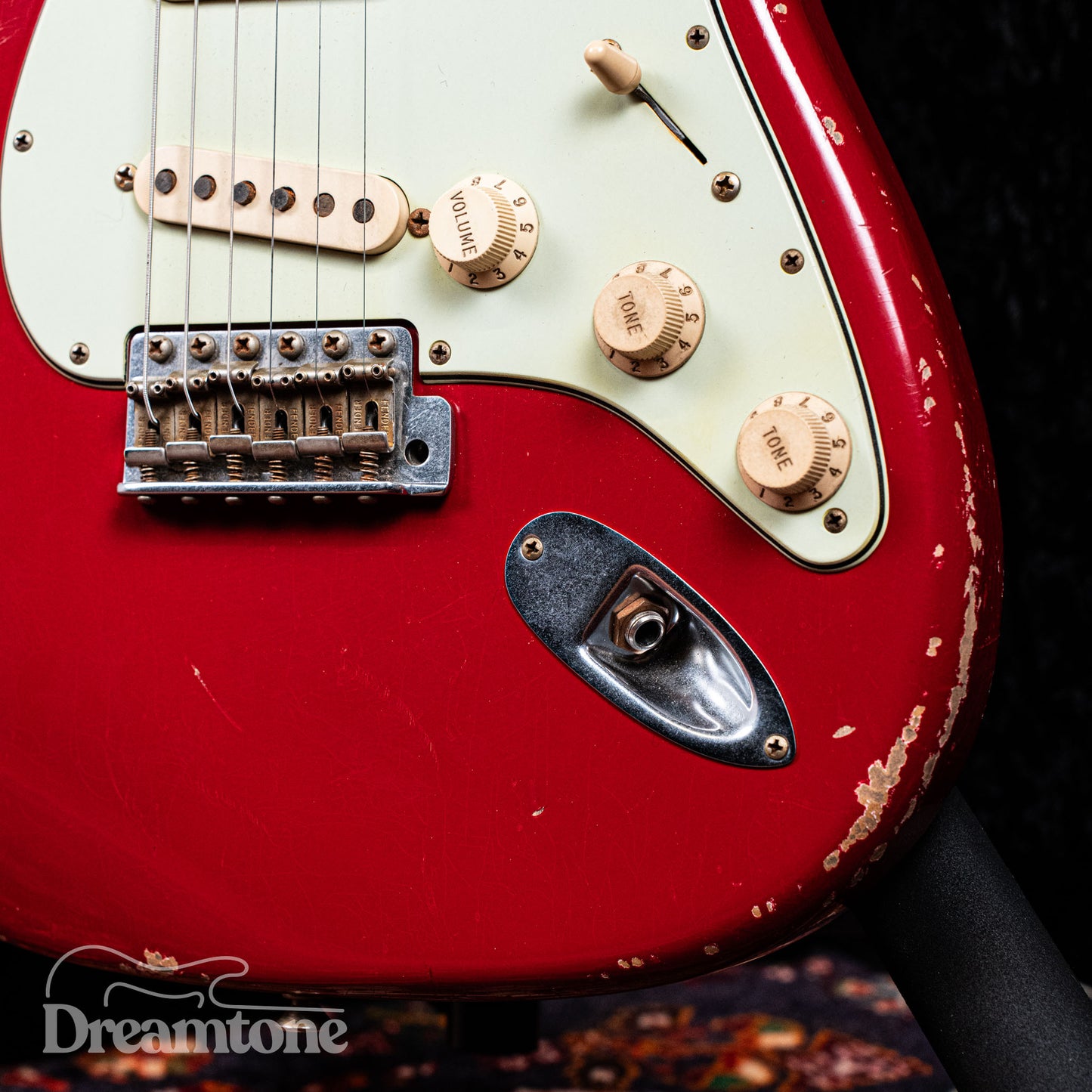 Fender Masterbuilt Brazilian Rosewood '59 Stratocaster Dakota Red By Todd Krause