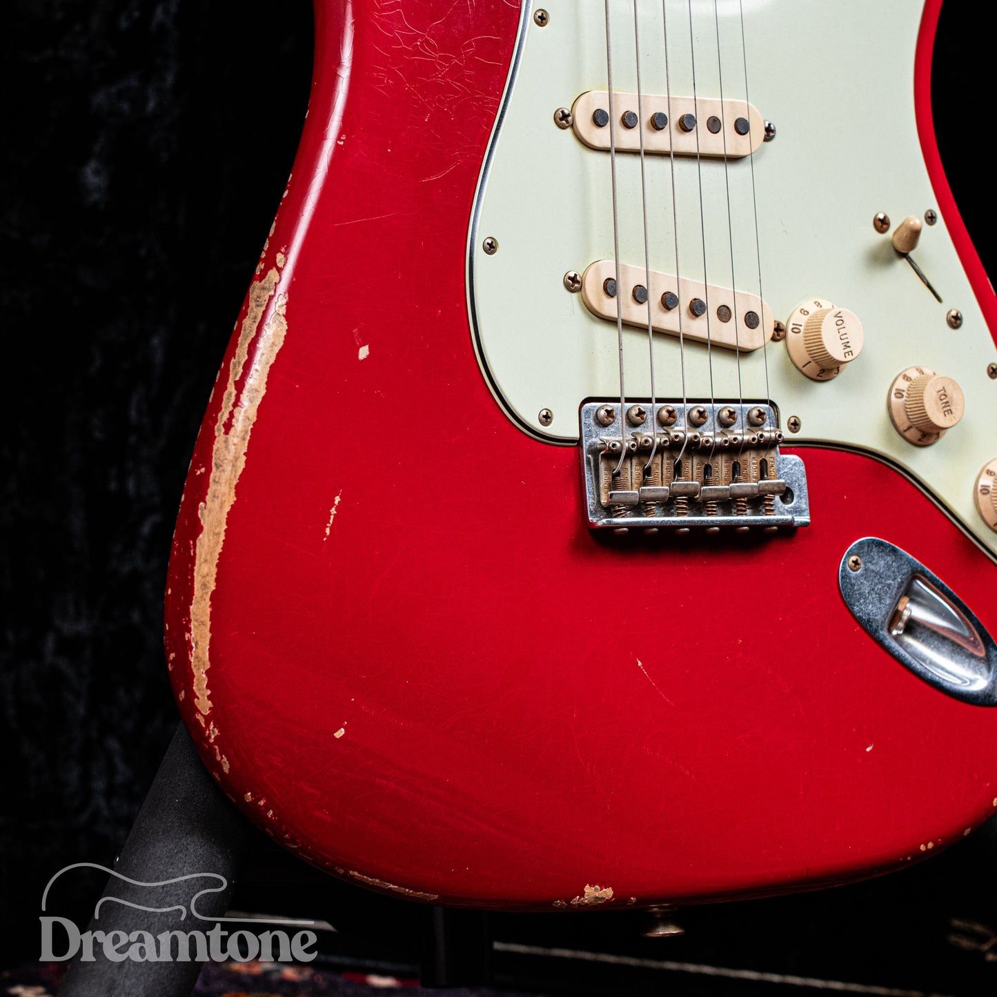 Fender Masterbuilt Brazilian Rosewood '59 Stratocaster Dakota Red By Todd Krause