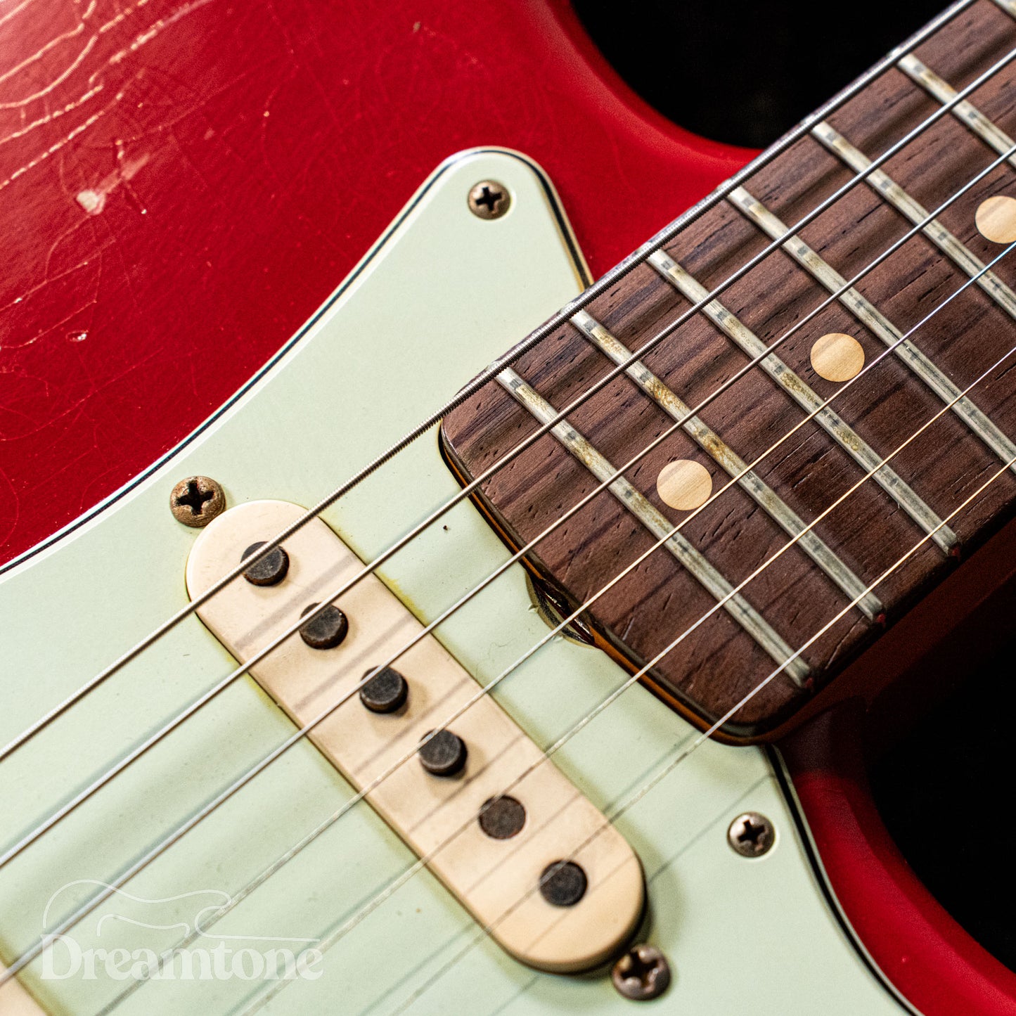 Fender Masterbuilt Brazilian Rosewood '59 Stratocaster Dakota Red By Todd Krause