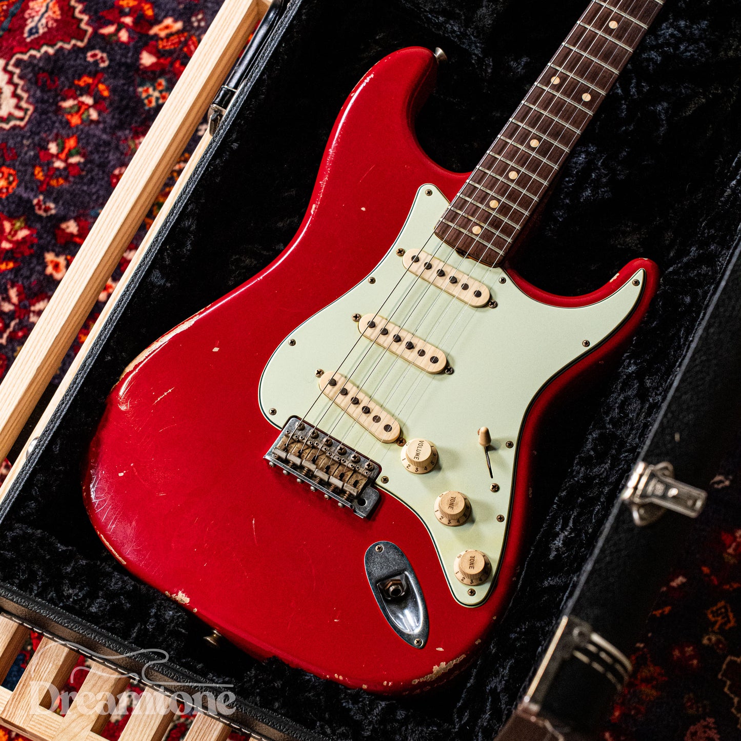 Fender Masterbuilt Brazilian Rosewood '59 Stratocaster Dakota Red By Todd Krause