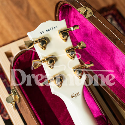 Gibson Custom Shop 1957 Les Paul Custom Black Beauty Reissue or Gibson Custom Shop Les Paul Custom Alpine White 2016