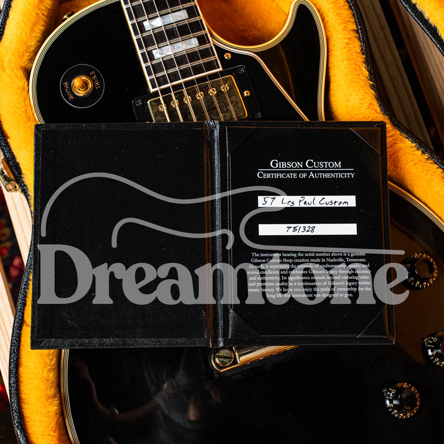Gibson Custom Shop 1957 Les Paul Custom Black Beauty Reissue or Gibson Custom Shop Les Paul Custom Alpine White 2016