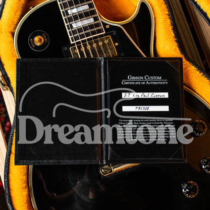 Gibson Custom Shop 1957 Les Paul Custom Black Beauty Reissue or Gibson Custom Shop Les Paul Custom Alpine White 2016