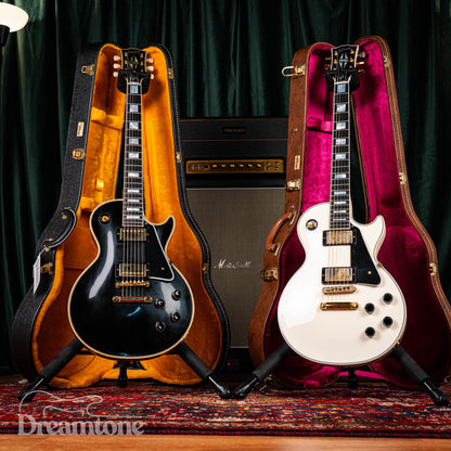 Gibson Custom Shop 1957 Les Paul Custom Black Beauty Reissue or Gibson Custom Shop Les Paul Custom Alpine White 2016