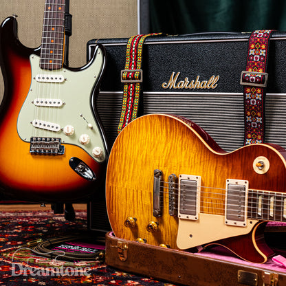Gibson 1959 Les Paul 60th Anniversary + Fender Custom Shop 1959 Strat + Marshall 1974X + Accessories