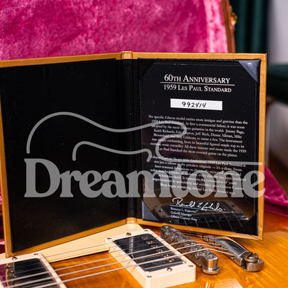 Gibson 1959 Les Paul 60th Anniversary + Fender Custom Shop 1959 Strat + Marshall 1974X + Accessories