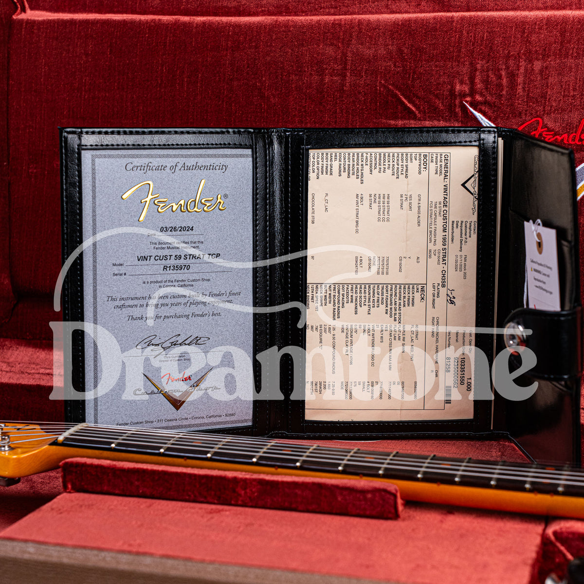 Gibson 1959 Les Paul 60th Anniversary + Fender Custom Shop 1959 Strat + Marshall 1974X + Accessories