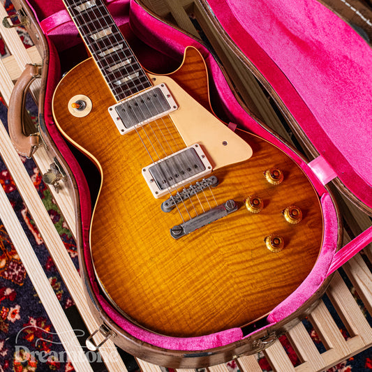 Gibson Murphy Lab 1959 Les Paul Standard Golden Poppy Burst Heavy Aged