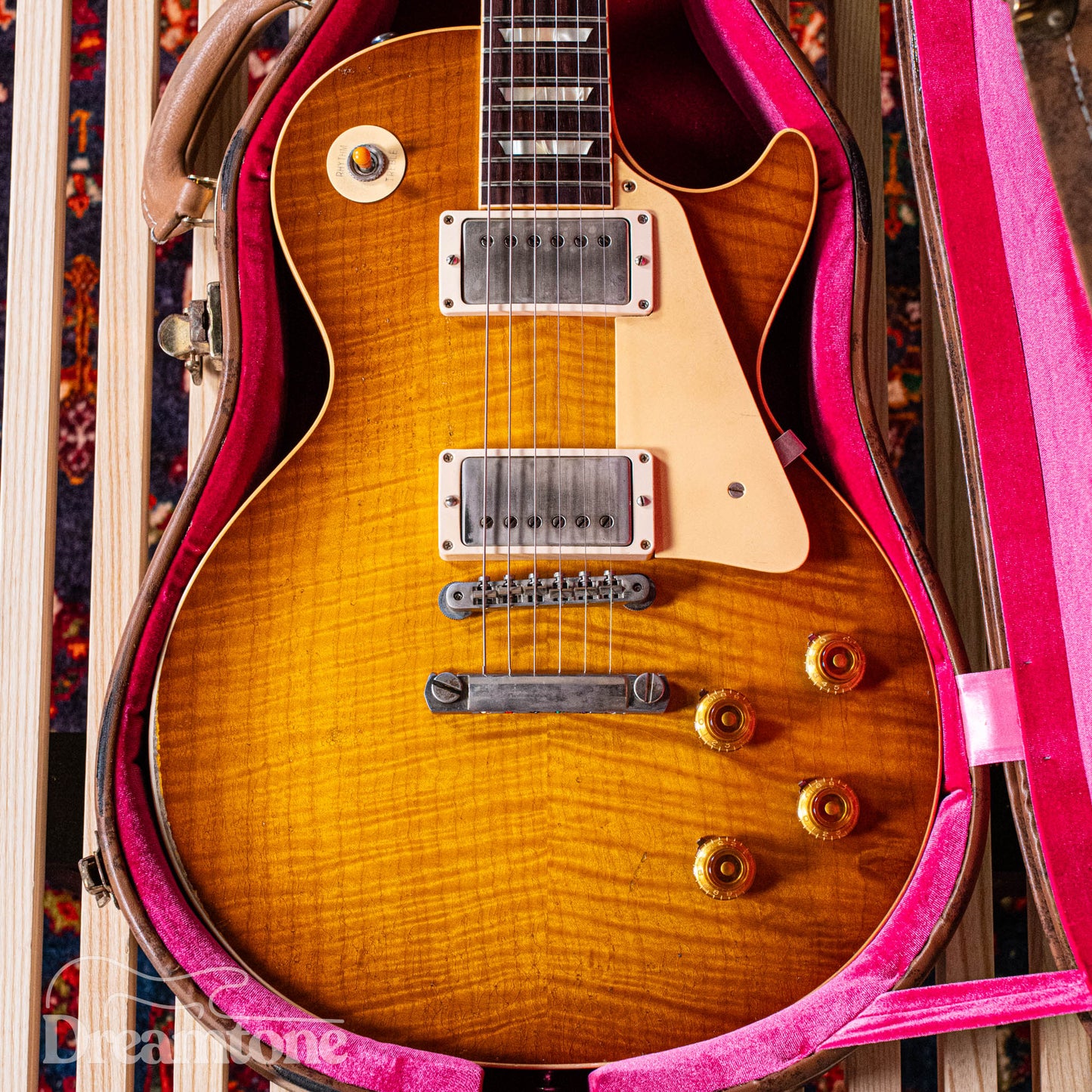 Gibson Murphy Lab 1959 Les Paul Standard Golden Poppy Burst Heavy Aged
