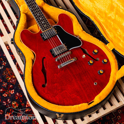 Gibson Murphy Lab 1961 ES-335 Cherry Ultra Light Aged + Marshall 1962 Bluesbreaker Combo & Accessories