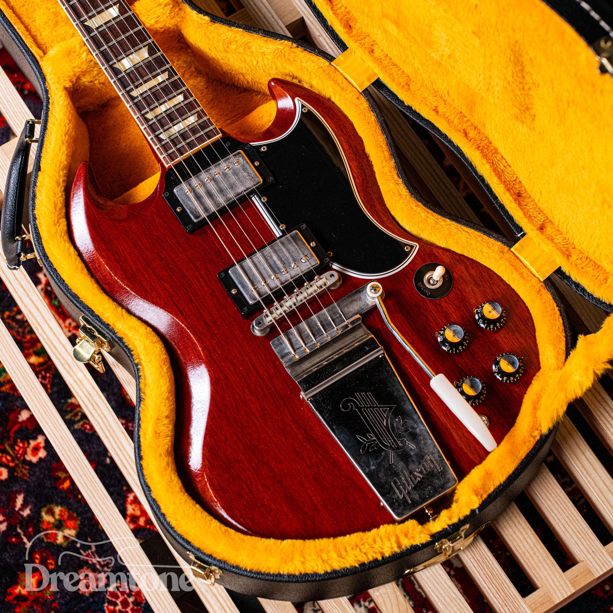 Gibson Murphy Lab 1964 SG Standard Cherry Red Ultra-Light Aged