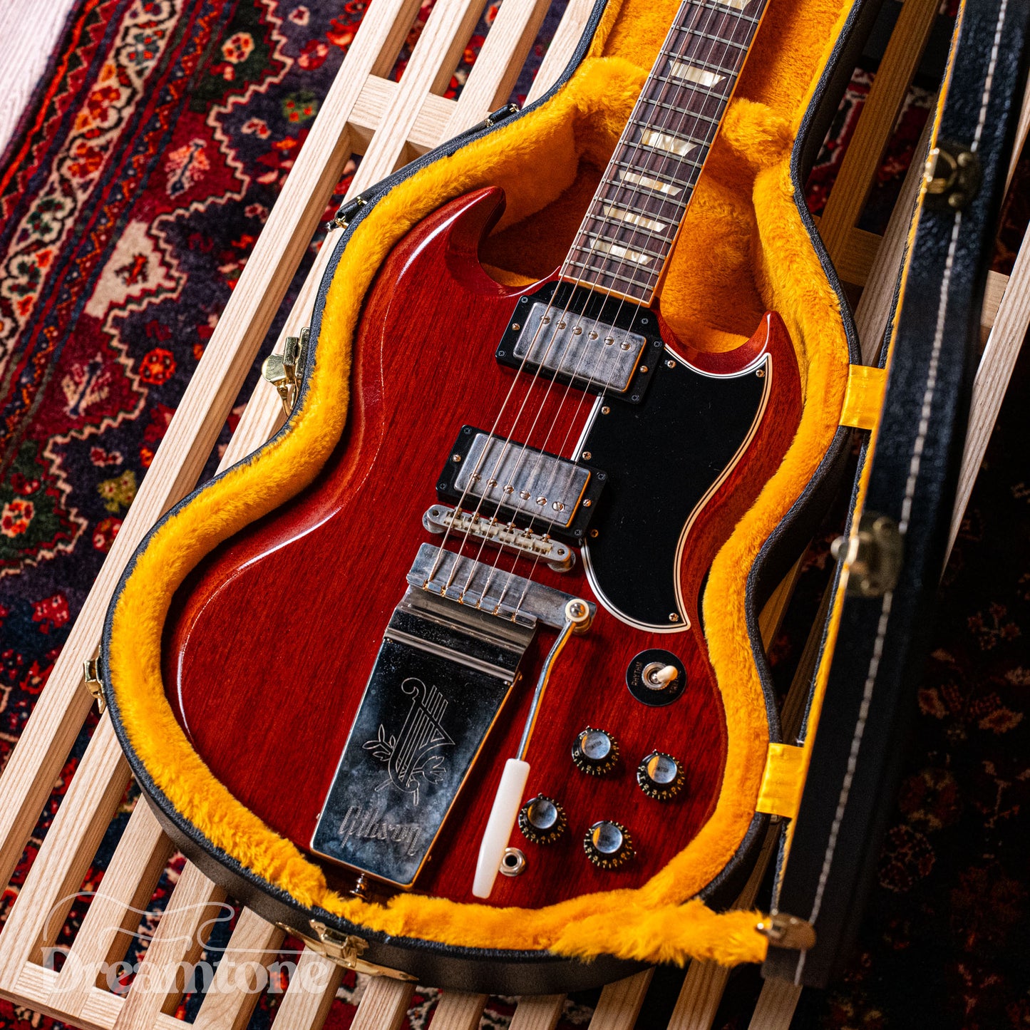 Gibson Murphy Lab 1964 SG Standard Cherry Red Ultra-Light Aged