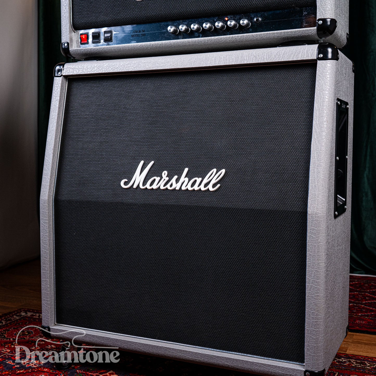 Gibson Murphy Lab 1959 Les Paul Factory Burst Ultra-Light aged + Marshall Silver Jubilee Amp & Head + Accessories