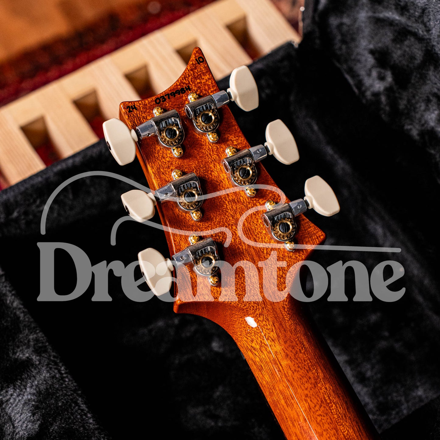 Paul Reed Smith Custom 24 10 Top Yellow Tiger