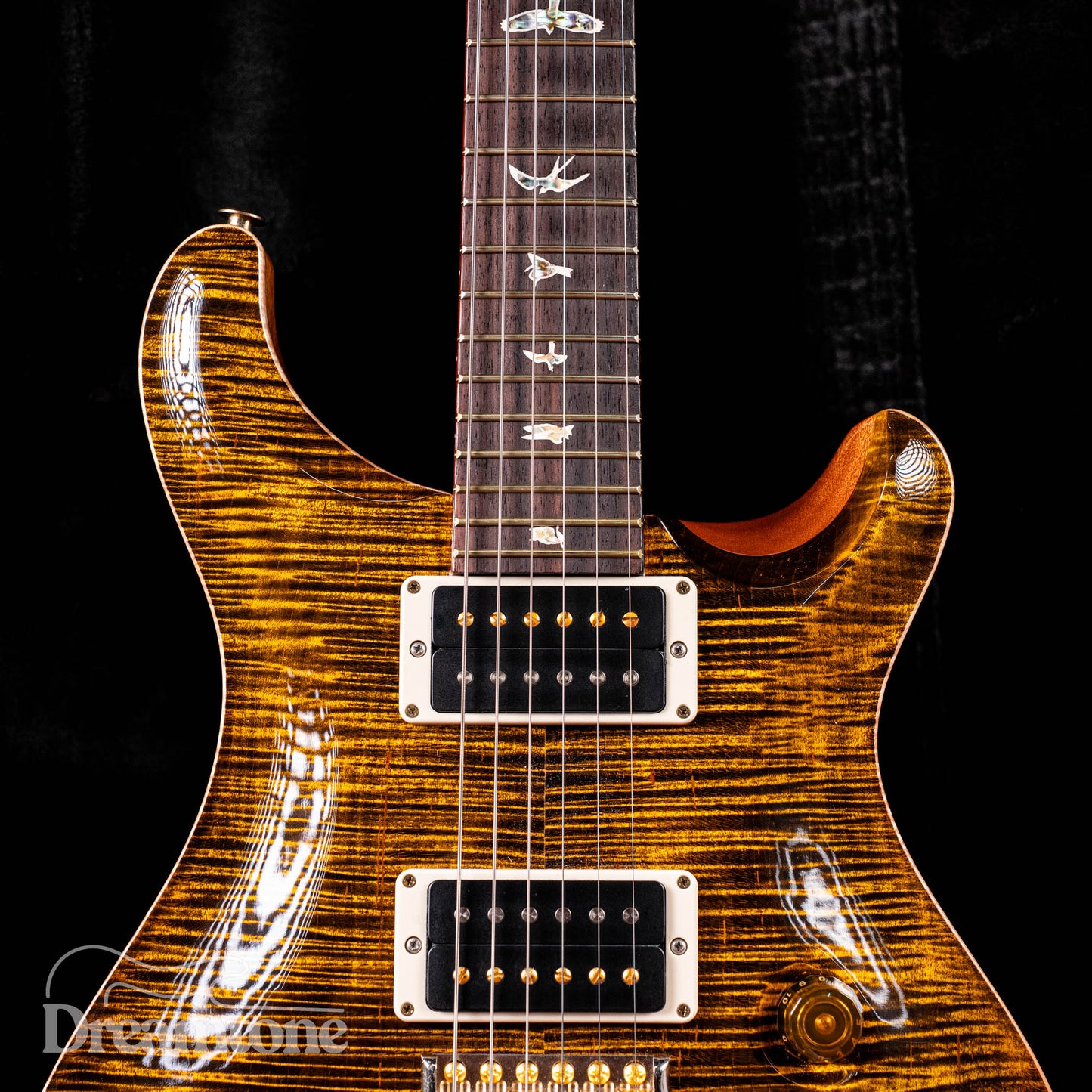 Paul Reed Smith Custom 24 10 Top Yellow Tiger