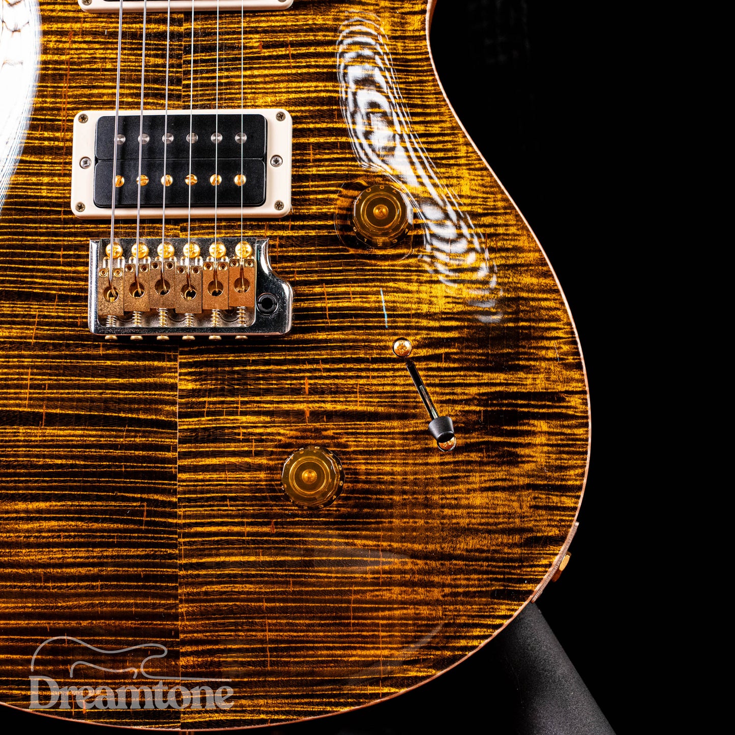 Paul Reed Smith Custom 24 10 Top Yellow Tiger
