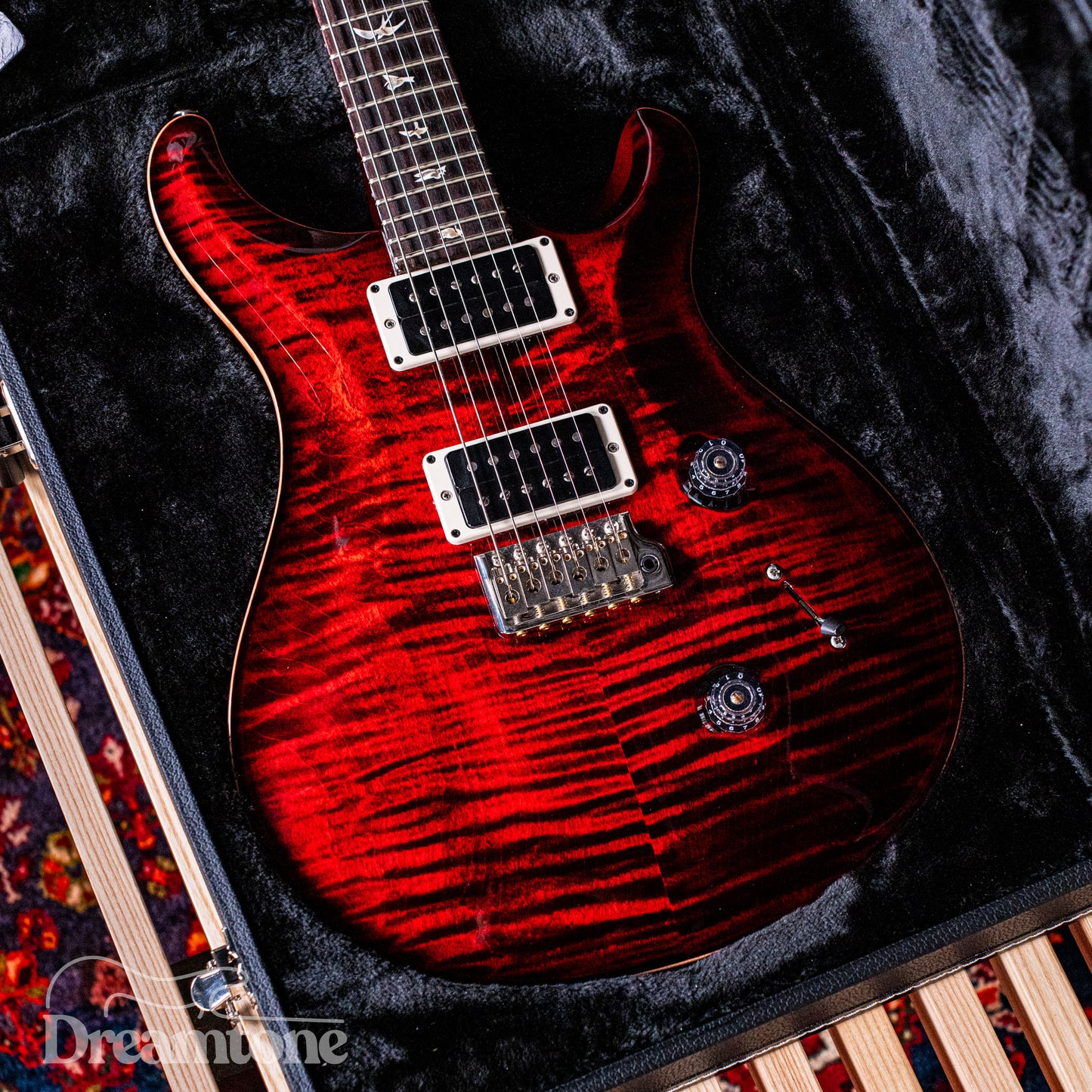 PRS Custom 24 Fire Red Burst 2023