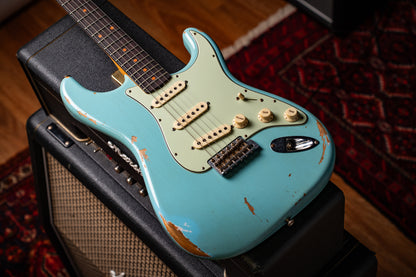 Fender Custom Shop '60 Stratocaster Relic Daphne Blue